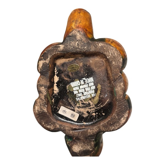 Bok Choy Leaf Ceramic Tea Pot | Vintage Decor - Picture 8 of 9